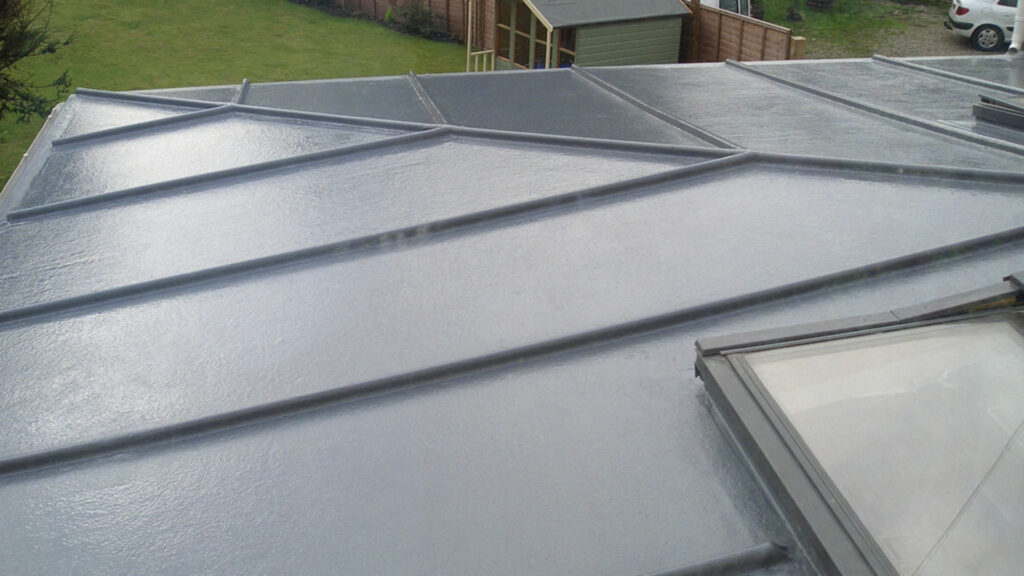 Cure It GRP Simulated Lead appearance roof